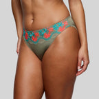 Midi brief in embroidered lace, Cala Luna by Primadonna.
