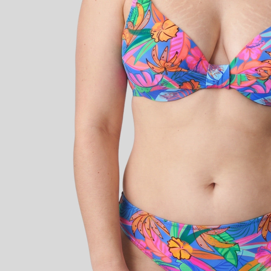Conjunto bikini capacidad copa b, palms de ysabel mora.