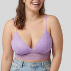 bralette encaje sin aros y relleno, caia de dorina.