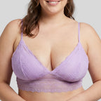 bralette encaje sin aros y relleno, caia de dorina.