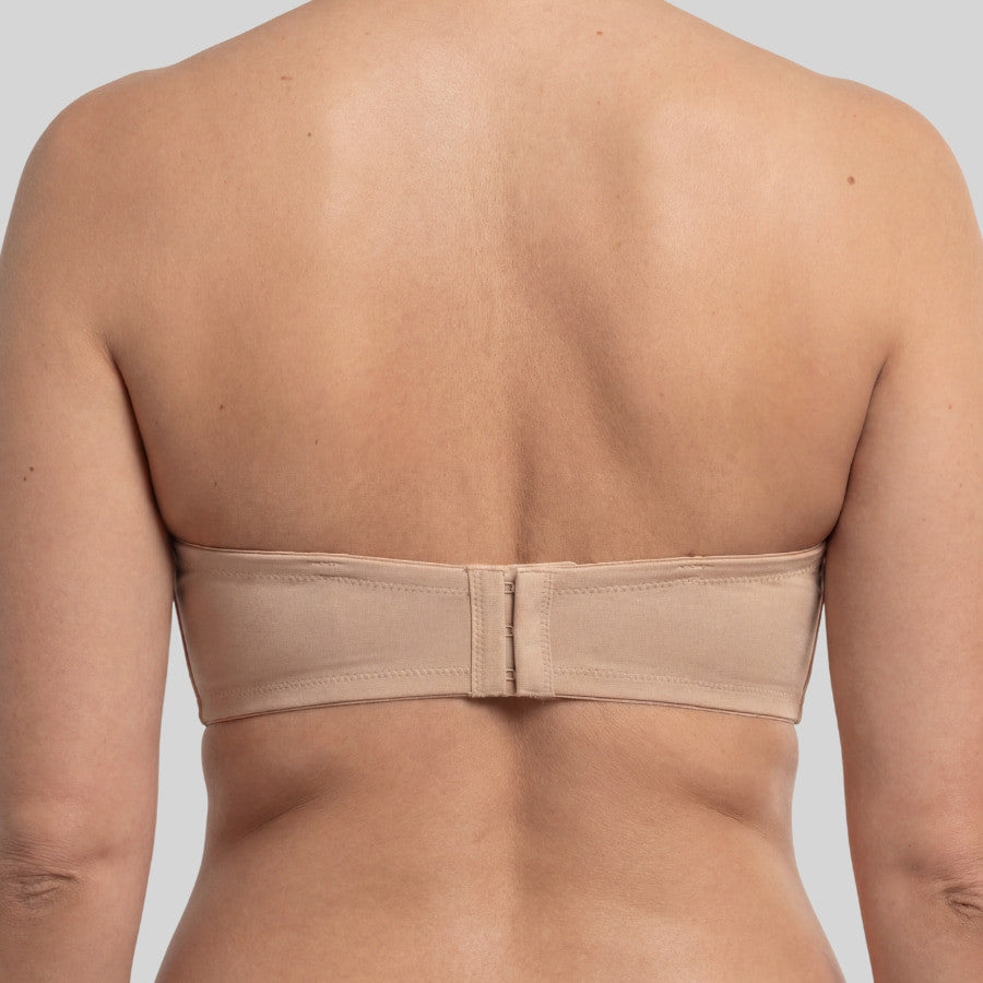sujetador sin tirantes con relleno fino, michelle de dorina.