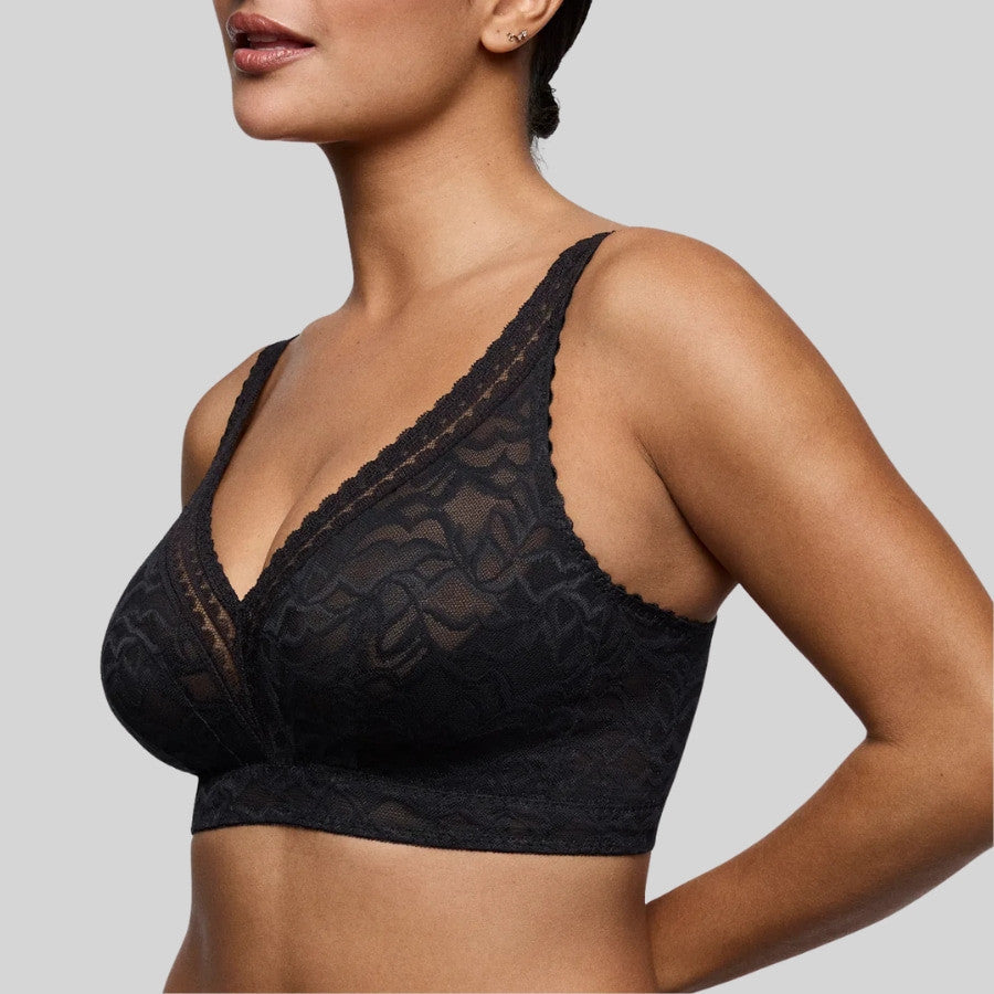 Bralette reductor encaje sin aros, Miyara de primadonna.