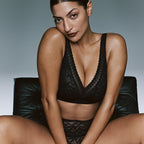 Bralette reductor encaje sin aros, Miyara de primadonna.