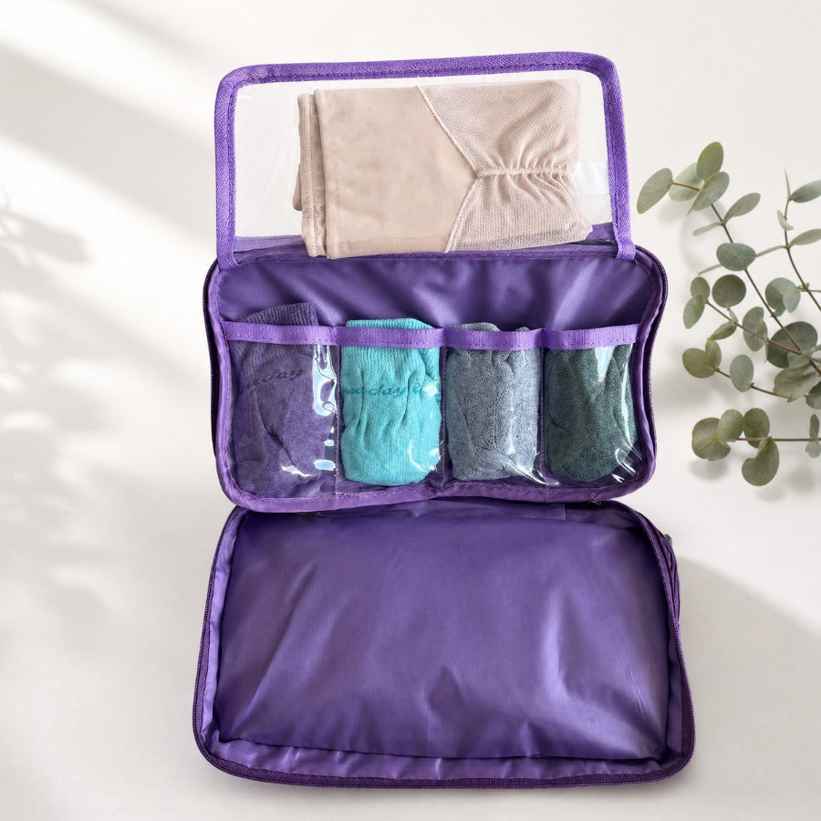 neceser viaje ropa interior, singular.