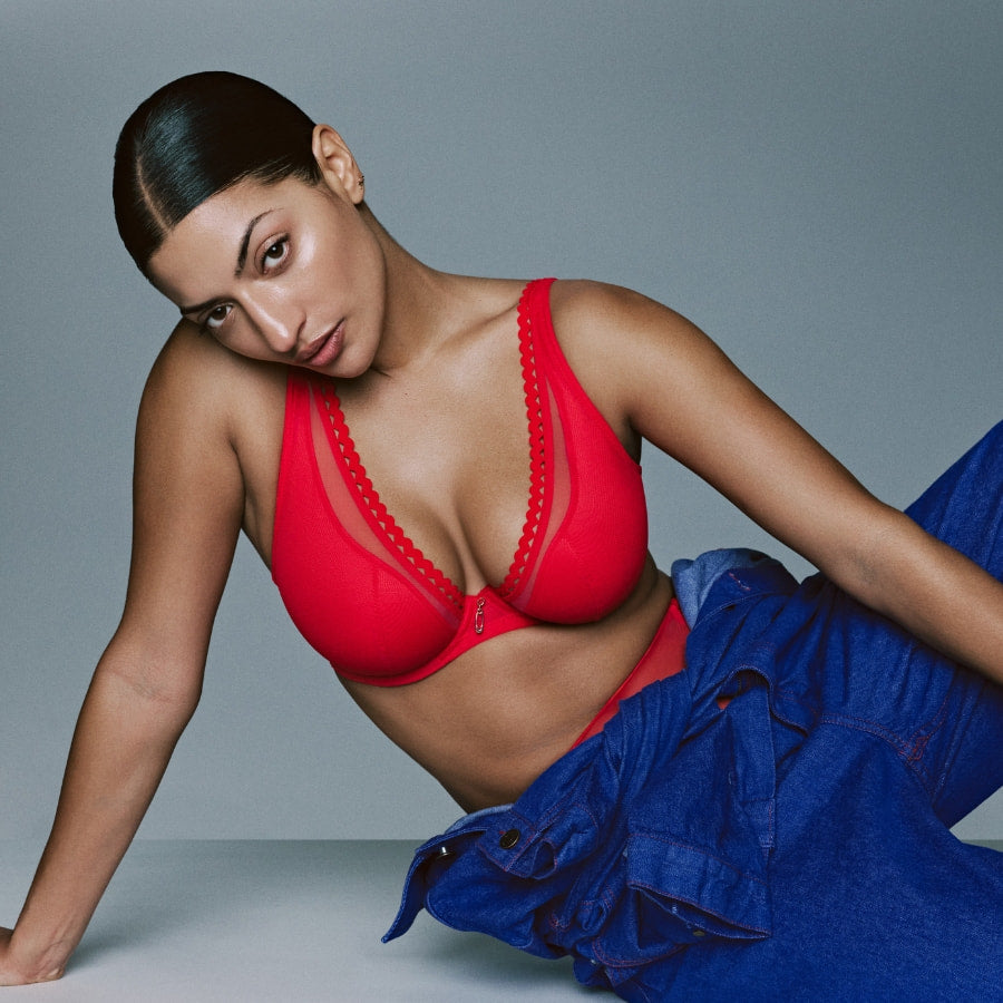 Bralette reductor super escotado, Wowgirl de primadonna twist.