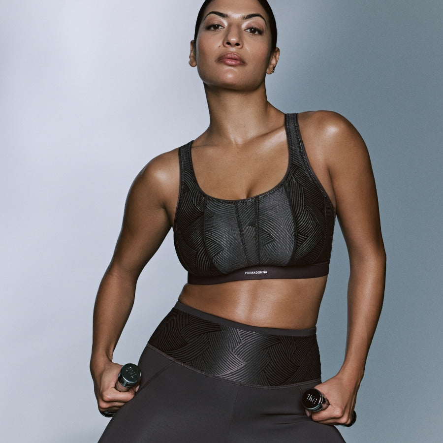 sujetador deportivo reductor sin aros, the game de primadonna sport.