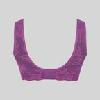 Bralette de Encaje con Relleno Extraíble de Rosa Faia