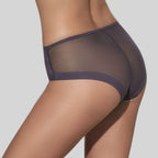 braga alta efecto vientre plano-tanga, violeta de selene.