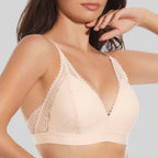 sujetador bralette, sin aro y relleno fino, marcela de selene.