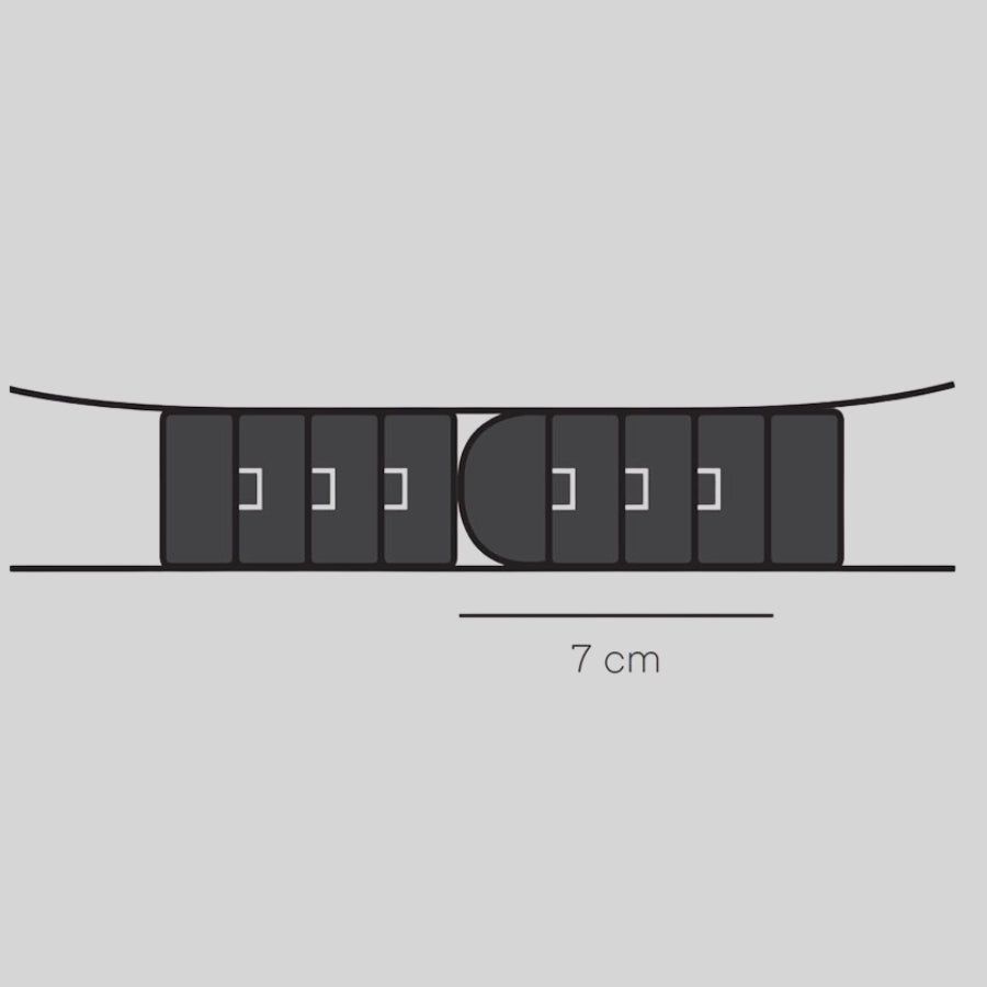 extensor de sujetador, un corchete de selene.