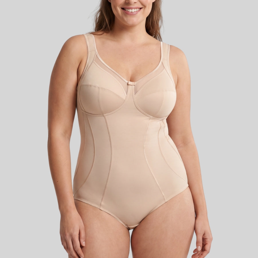 body faja moldeador figura, sin aros, clara de anita.