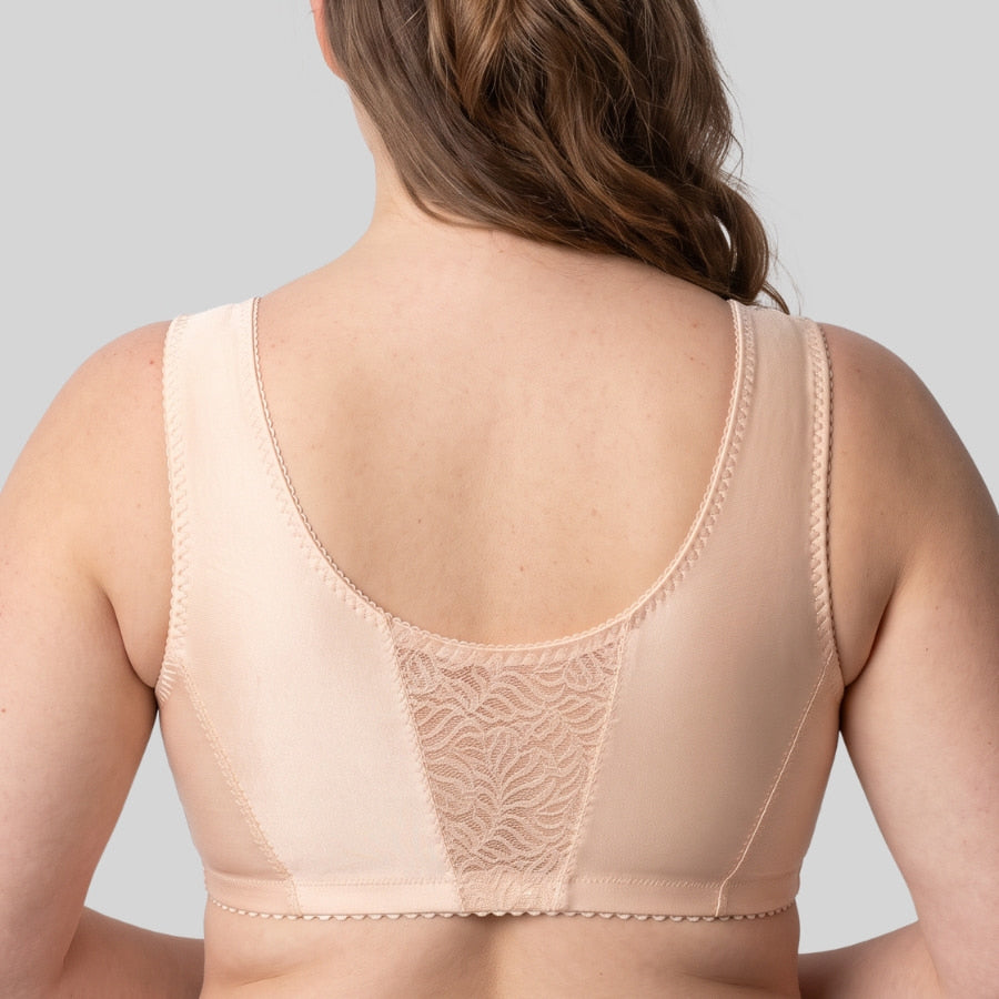 sujetador alivio, cierre delantero, sin aros, mylena de anita.