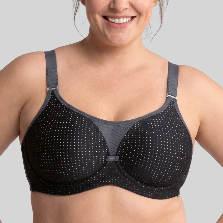 Sujetador deportivo con aros, performance wire x de anita.