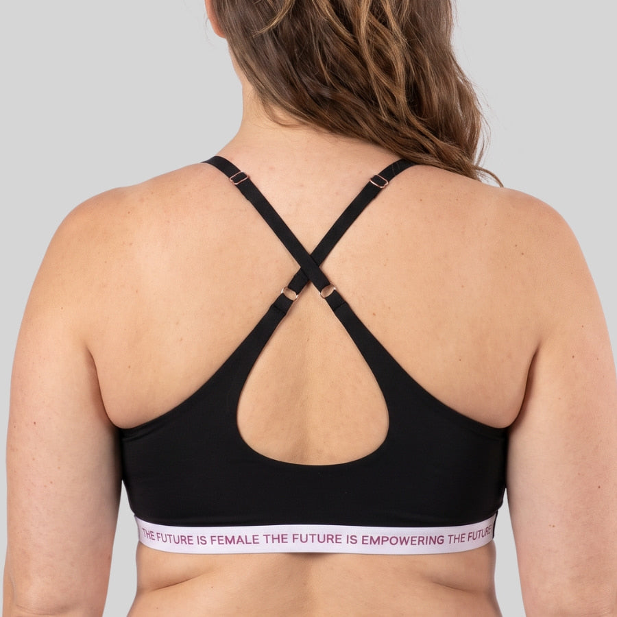 top deportivo sin costuras y sin aros, airlite de dorina.
