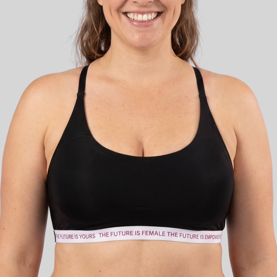 top deportivo sin costuras y sin aros, airlite de dorina.