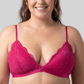 packx3 sujetadores sin aros y relleno, peony de dorina.