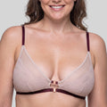 Bralette abrochado delante sin aros, hiya de dorina.