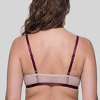 Bralette abrochado delante sin aros, hiya de dorina.