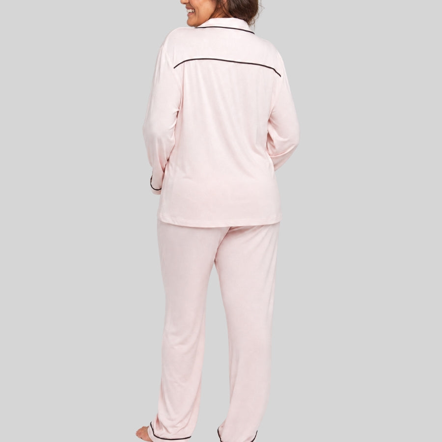 Pijama entretiempo/invierno de dos piezas, charli de dorina.