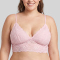 bralette de encaje sin aros y relleno fino, leah de dorina.