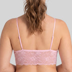 bralette de encaje sin aros y relleno fino, leah de dorina.