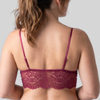 packx2 bralettes de encaje sin aros, thrive de dorina.