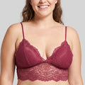 packx2 bralettes de encaje sin aros, thrive de dorina.