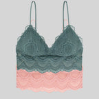 packx2 bralettes encaje sin aros y relleno, mia de dorina.