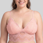 packx2 bralettes encaje sin aros y relleno, mia de dorina.