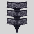 packx3 braguitas corte tanga, nina de dorina.