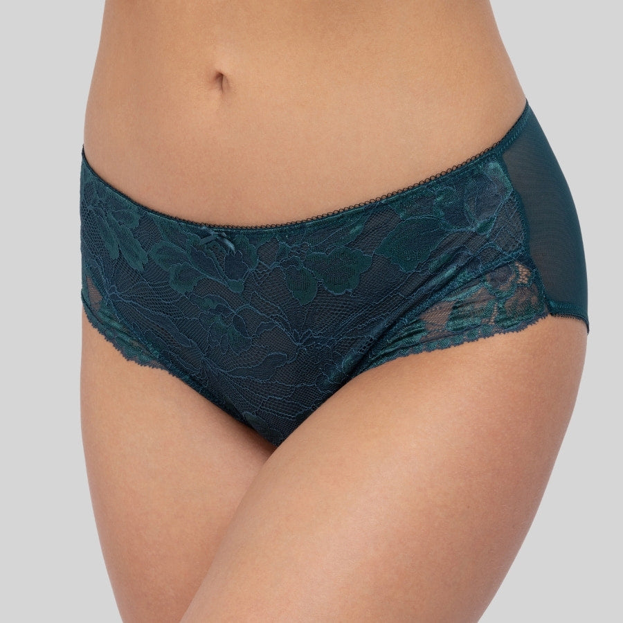 Braguitas de talle alto en encaje, perfect lace de dorina.