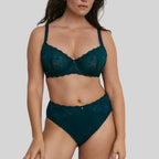 Conjunto de sujetador capacidad y braguita alta de promise.