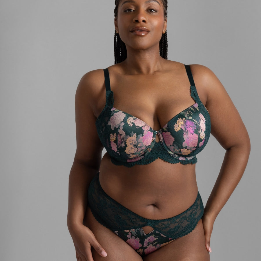 Sujetador de capacidad con relleno, anahi-floral de dorina.