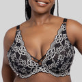Bralette super escotado con relleno, xanthia de dorina.