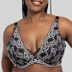 Bralette super escotado con relleno, xanthia de dorina.