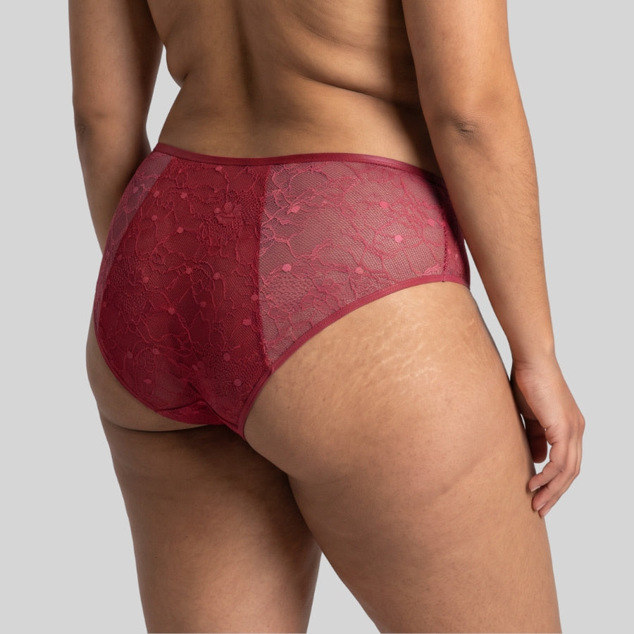 Braguitas talle alto especial menstruación, vada de dorina.