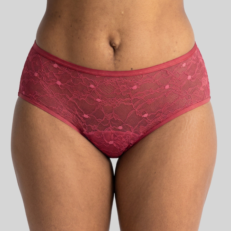 Braguitas talle alto especial menstruación, vada de dorina.