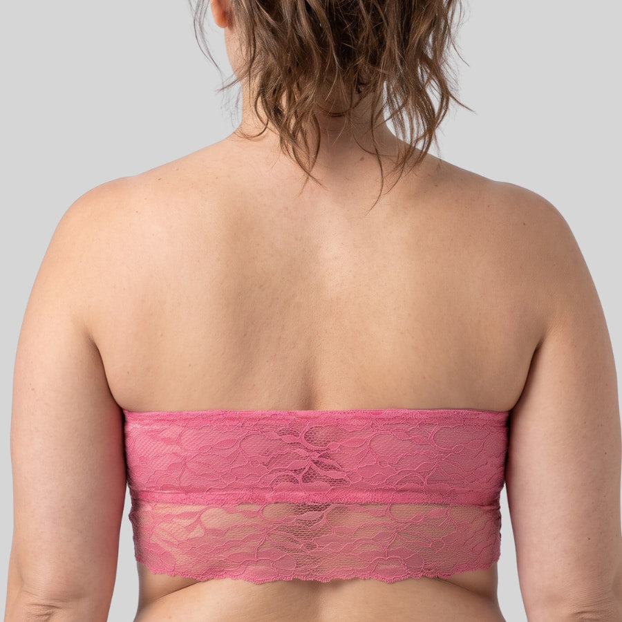 Sujetador bandeau de encaje sin aros, abelia de dorina.