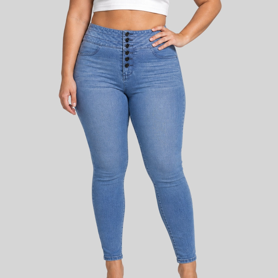 leggings vaqueros con efecto push up de ysabel mora.