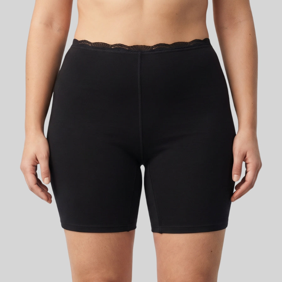 culotte antirroce en algodón y encaje de ysabel mora.