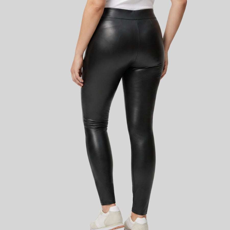 leggings térmicos afelpados, efecto piel de ysabel mora.