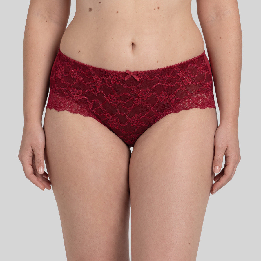 Spitzen-Slip mit hoher Taille, Bobette von Rosa Faia.