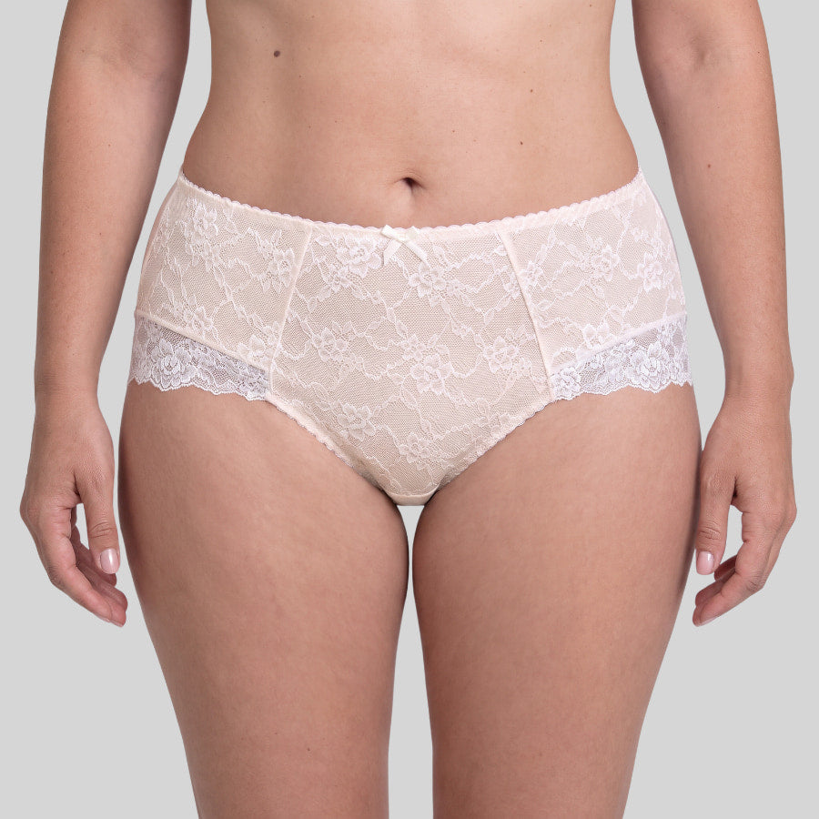 Spitzen-Slip mit hoher Taille, Bobette von Rosa Faia.