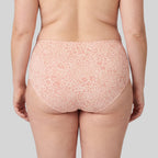 braguitas de talle alto estampadas, joy de rosa faia.