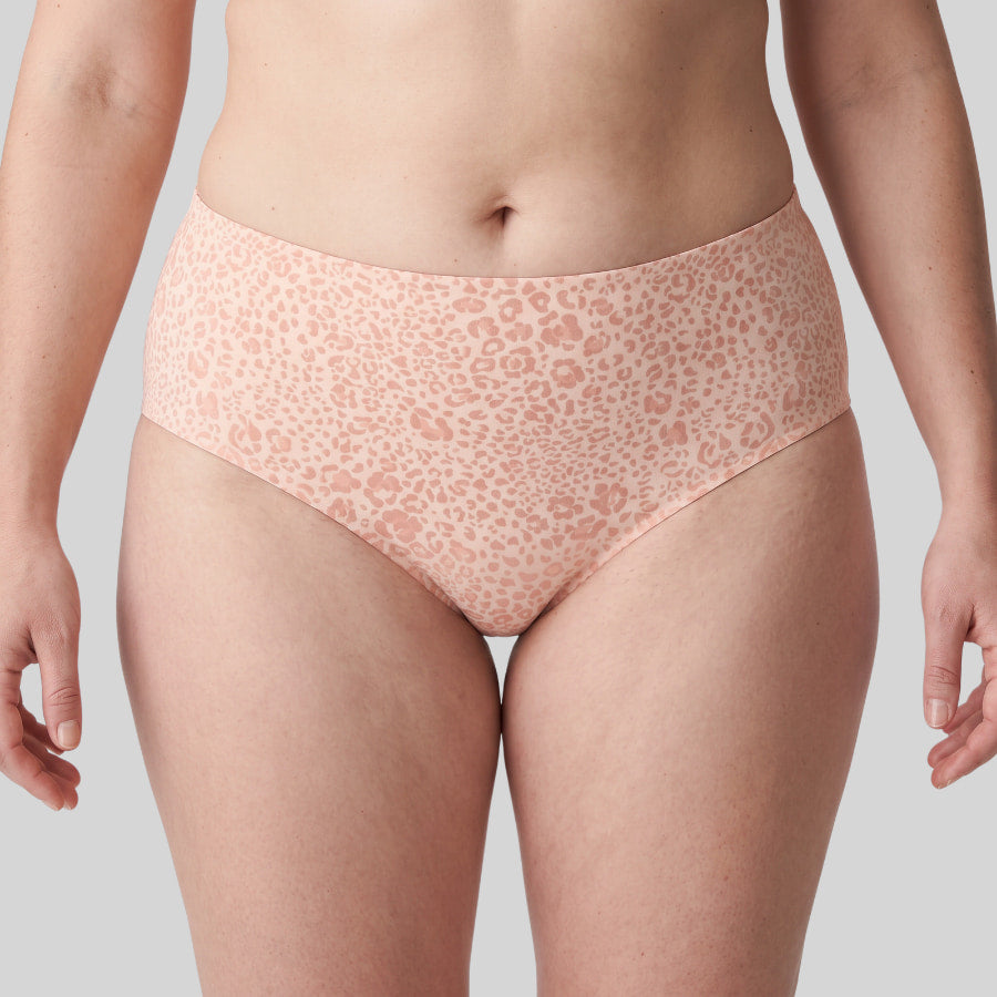 braguitas de talle alto estampadas, joy de rosa faia.