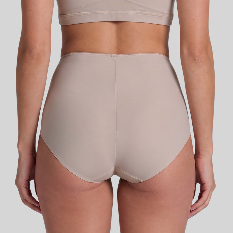 Faja braga invisible compresión fuerte abdomen de leonisa
