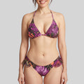 conjunto bikini triángulo, copa b, sin aros, promise.