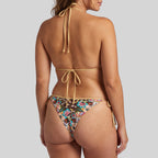 Conjunto bikini triángulo, sin aros, relleno extraíble, arena, promise.
