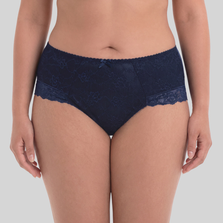 Spitzen-Slip mit hoher Taille, Bobette von Rosa Faia.