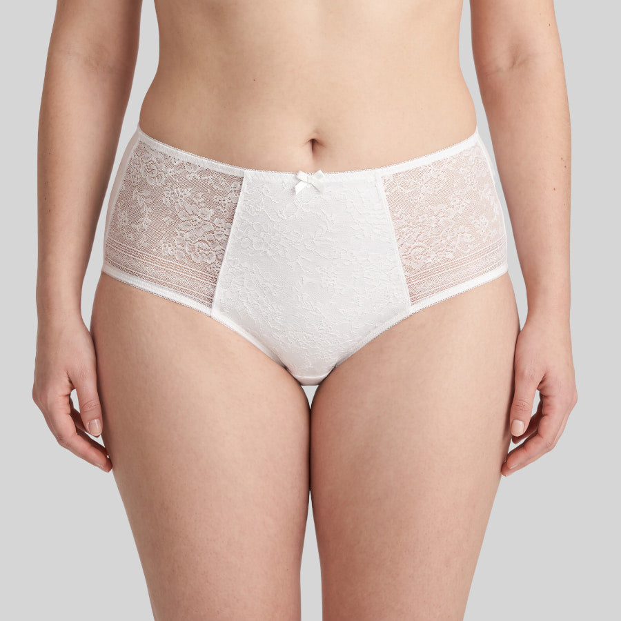 braguitas talle alto de encaje, fleur de rosa faia.